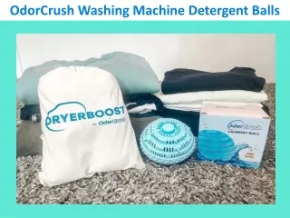 OdorCrush Washing Machine Detergent Balls