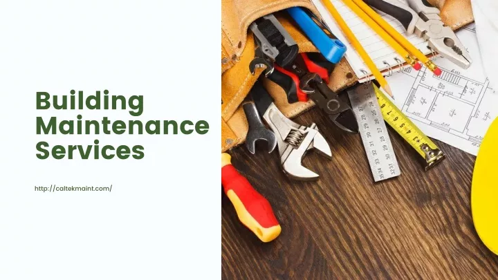 building maintenance services