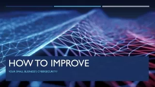 how to improve