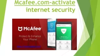 Mcafee.com/activate - Steps to Get McAfee With Product key 2020