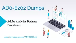 AD0-E202 Adobe Analytics Business Practitioner Dumps