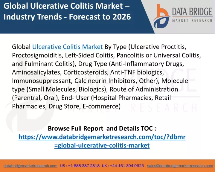 global ulcerative colitis market industry trends