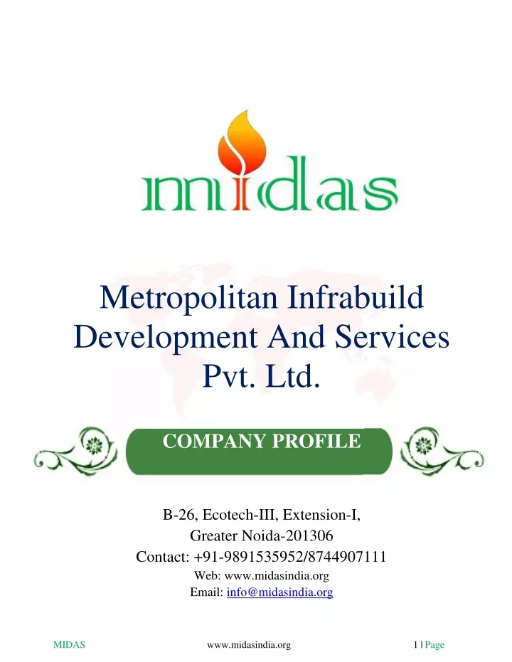 metropolitan infrabuild development and services