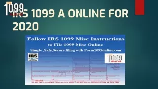 irs 1099 a online for 2020
