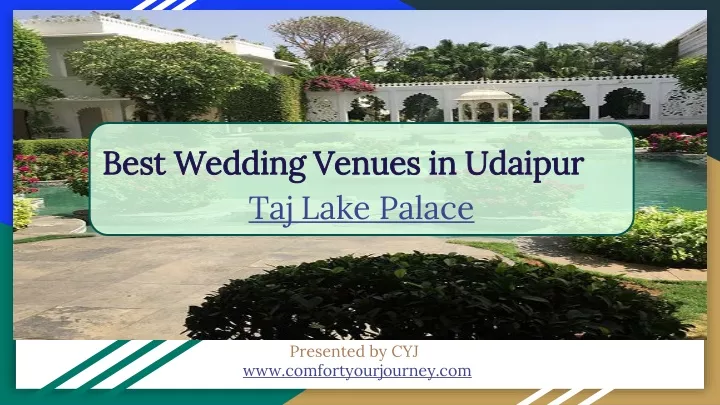 best wedding venues in udaipur taj lake palace