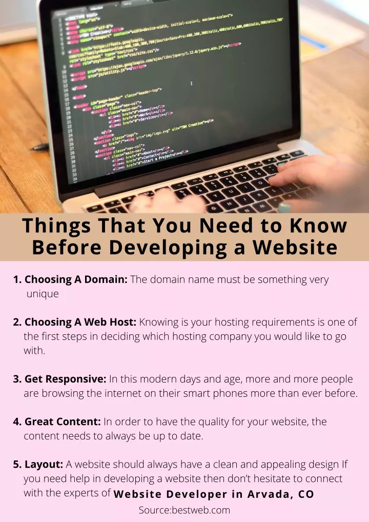 things that you need to know before developing