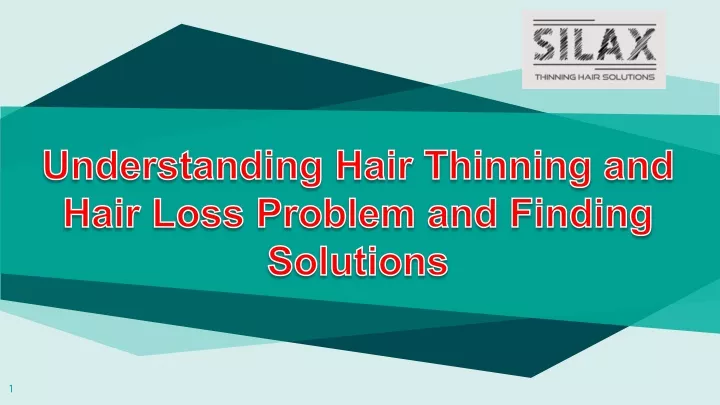 understanding hair thinning and hair loss problem