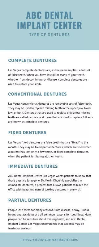Dental implant center las vegas| ABC Dental Implant Center