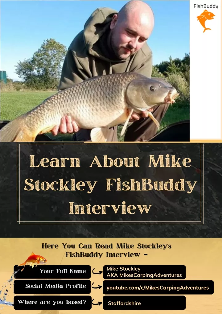 learn about mike stockley fishbuddy interview