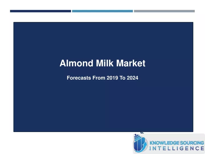almond milk market