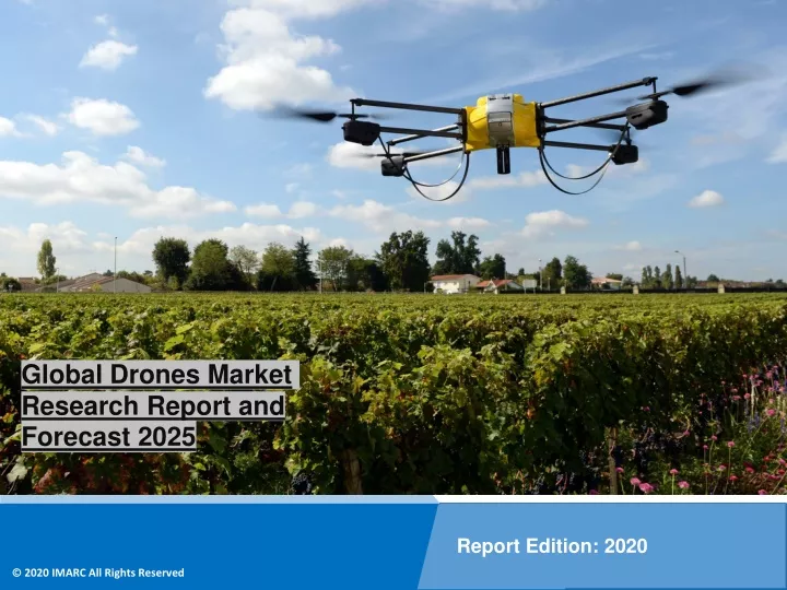 global drones market research report and forecast