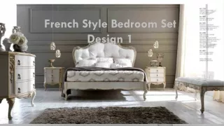 French Style Bedroom Set Designs