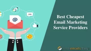 Best Email Marketing Service Provider - Fresh Emails Daily