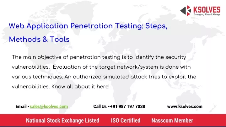 web application penetration testing steps methods