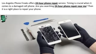 24-hour phone repair service