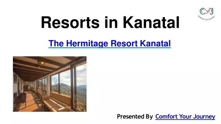 resorts in kanatal