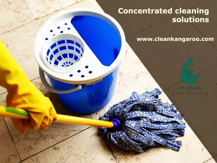concentrated cleaning solutions