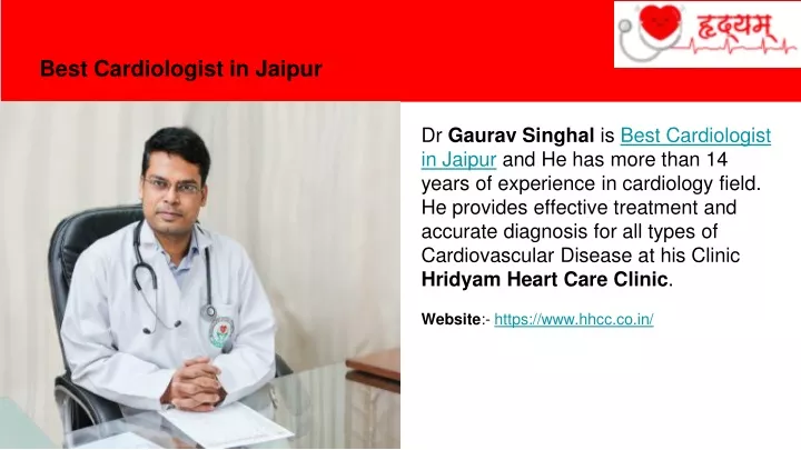 best cardiologist in jaipur
