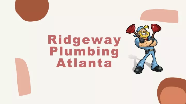 ridgeway plumbing atlanta