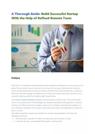a thorough guide build successful startup with