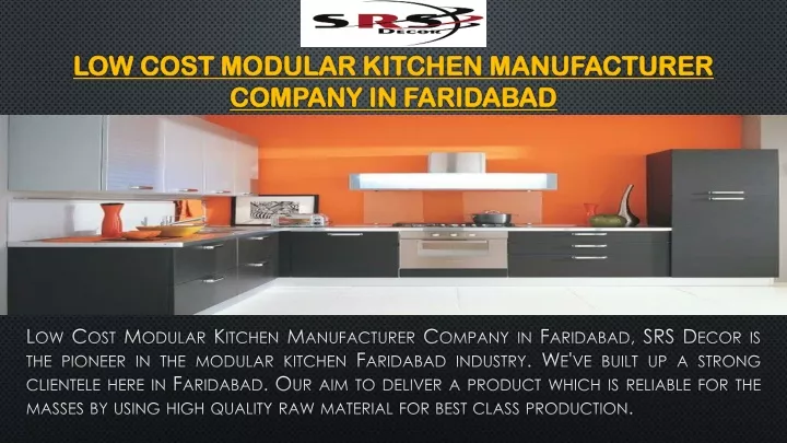 low cost modular kitchen manufacturer company in faridabad