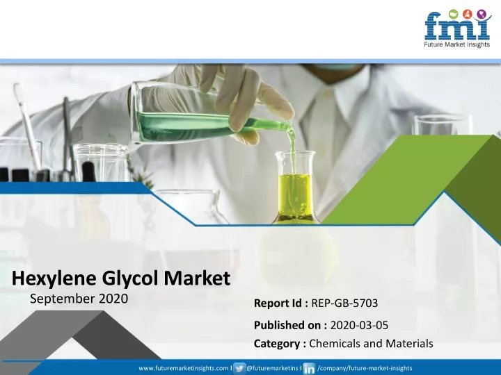 hexylene glycol market september 2020