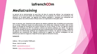 mediatraining
