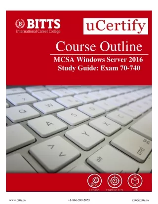 mcsa windows server 2016 study guide exam 70 740