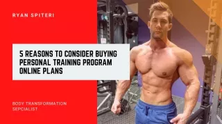 5 Reasons to Consider Buying Personalized Training