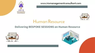 Delivering BESPOKE SESSIONS on Human Resource