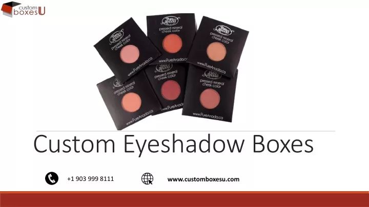 custom eyeshadow boxes