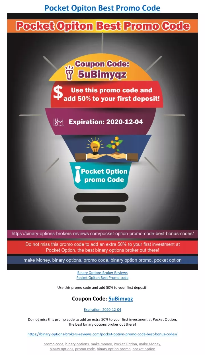 pocket opiton best promo code