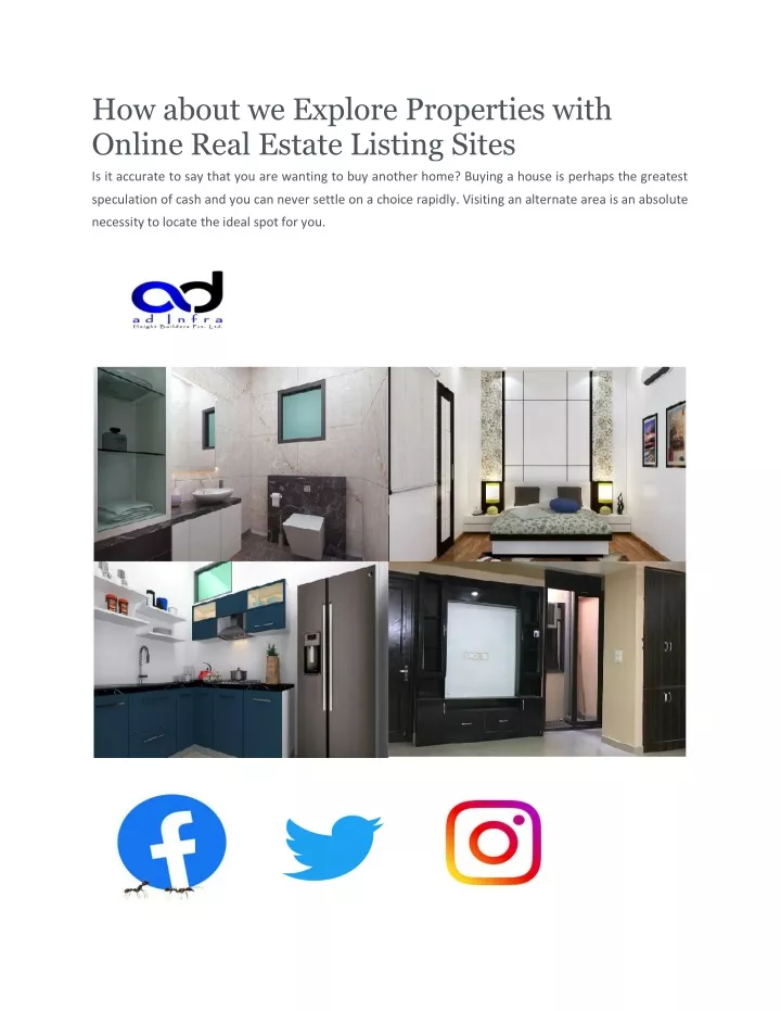 how about we explore properties with online real