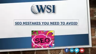 SEO Mistakes You Need to Avoid | WSI Internet Partners Waco, TX