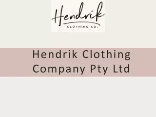 Shop Tween Fashion Clothes | Girls Clothes Online Australia - Hendrik Clothing