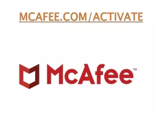 How do I fix McAfee installation error - Mcafee.com/activate