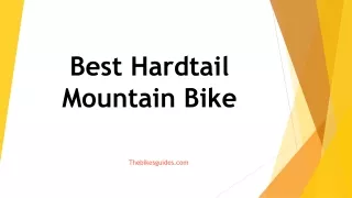 Best Hardtail Mountain Bikes