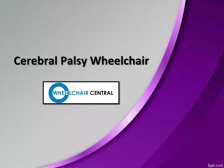 cerebral palsy wheelchair