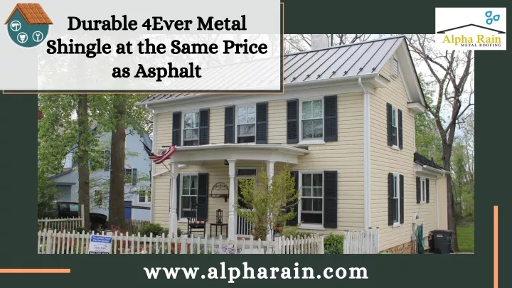 durable 4ever metal shingle at the same price