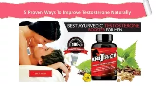 How To Increase Testosterone Naturally With Home Remedies?
