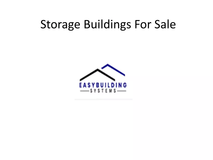 storage buildings for sale