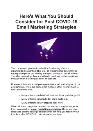 here s what you should consider for post covid