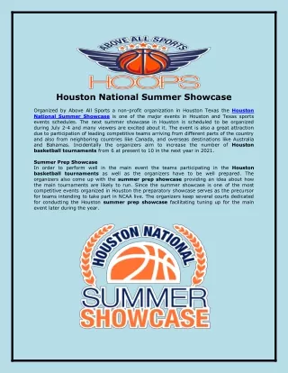 Houston National Summer Showcase