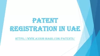 patent registration in uae