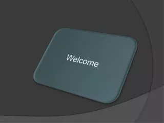 welcome