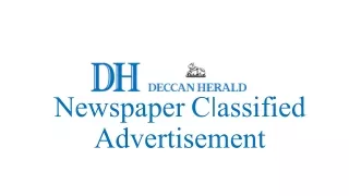 newspaper c l assified advertisement