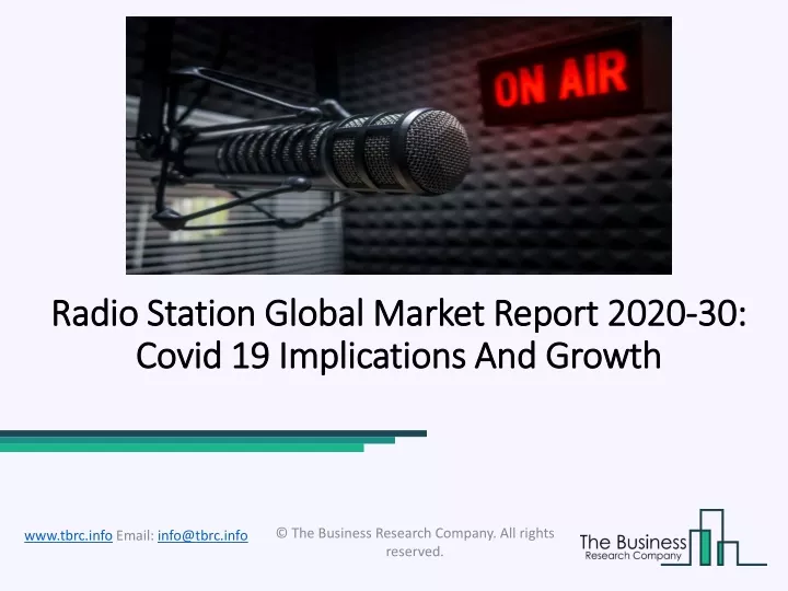 radio station global market report 2020 30 covid 19 implications and growth