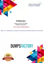 Updated PRINCE2 PRINCE2-Practitioner Exam Questions Answers - PRINCE2-Practitioner Dumps - slide 1