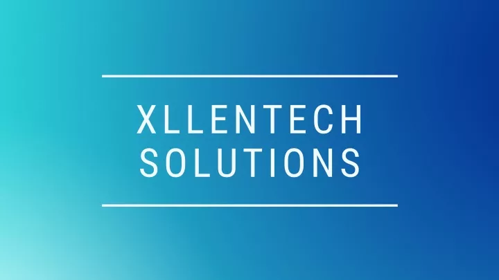 xllentech solutions