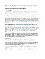 Enterprise Artificial Intelligence Market Analytical Overview, Comprehensive Analysis, Segmentation, Competitive Landsca - slide 1